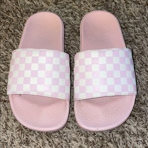 Girls Vans slides